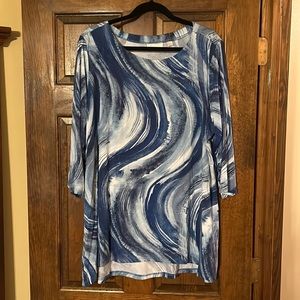 Kim Gravel Beautiful Tunic. Size 2x